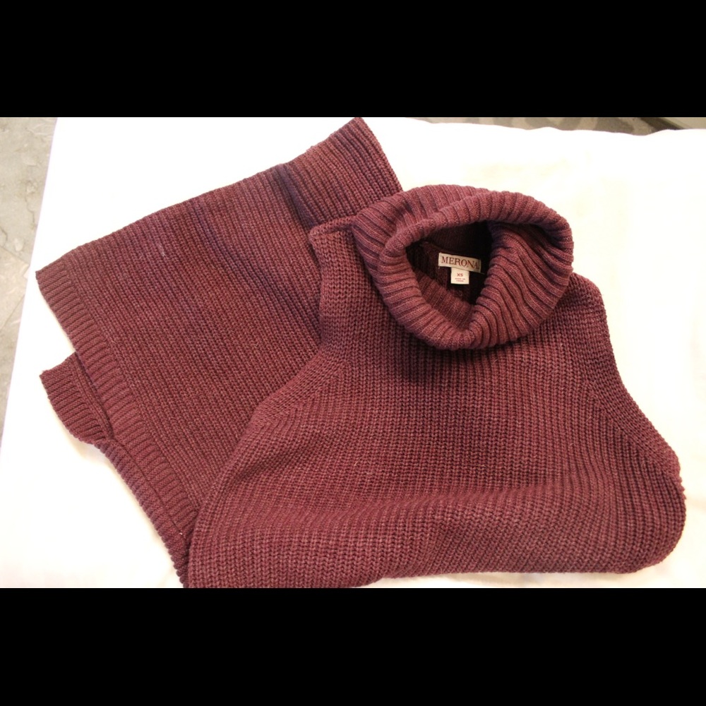 Cowl Neck Sweater Vest